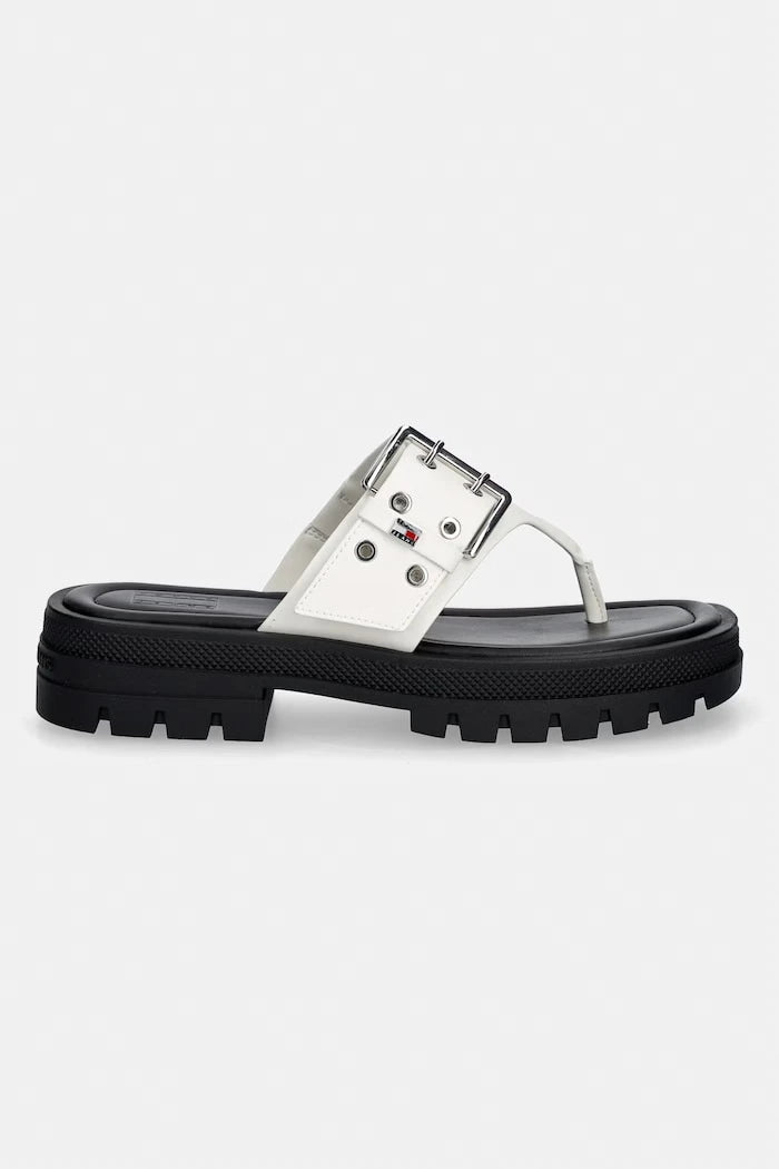 Tommy Jeans джапанки дамски TJW BUCKLE SANDAL
