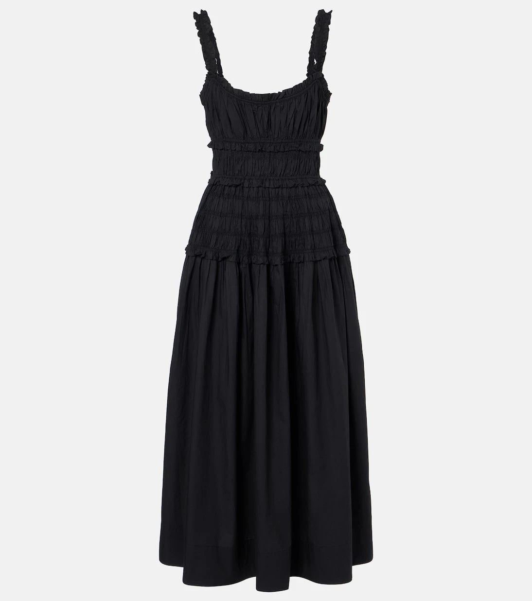 Dôen - Marianne cotton poplin midi dress