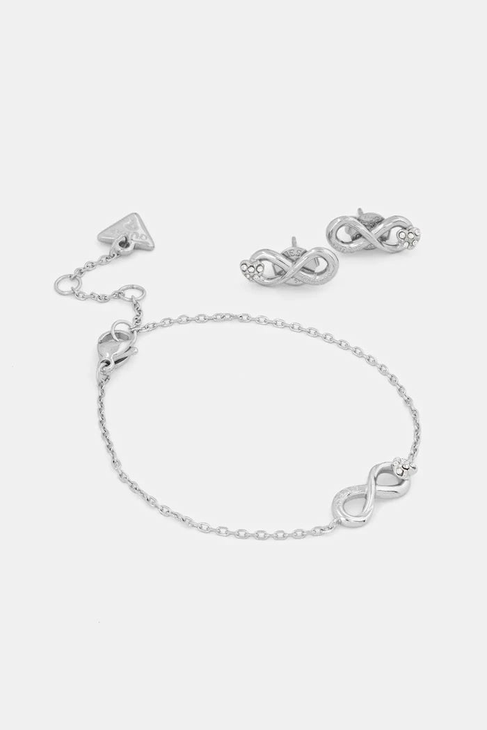 Гривна и обици Guess LOVE BITES