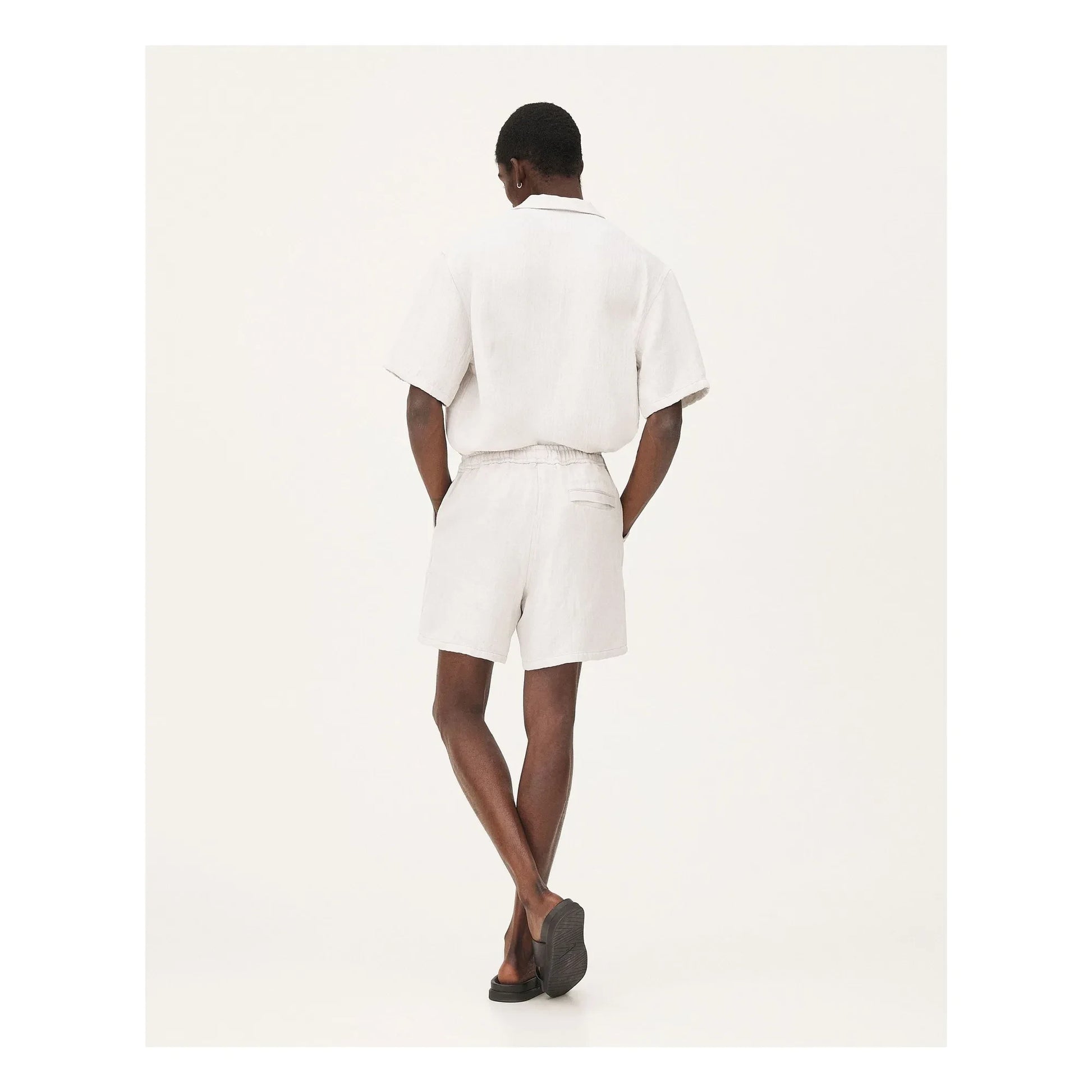 Noyoco - Malibu Linen Shorts | Light grey
