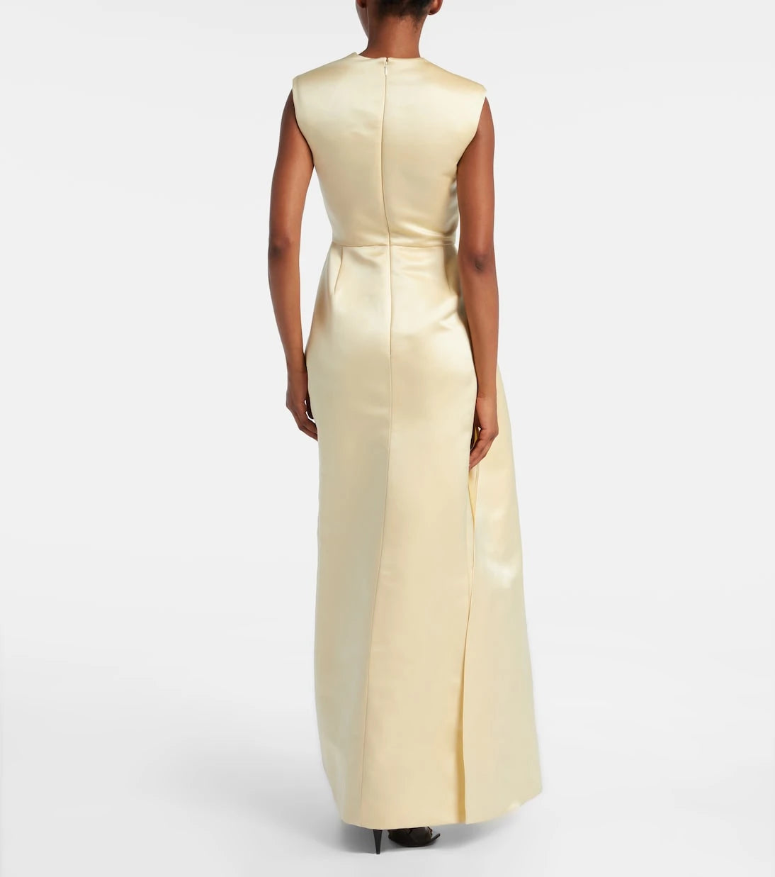 Givenchy - Draped silk satin gown