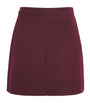 Claudie Pierlot Red Wool Mini Skirt