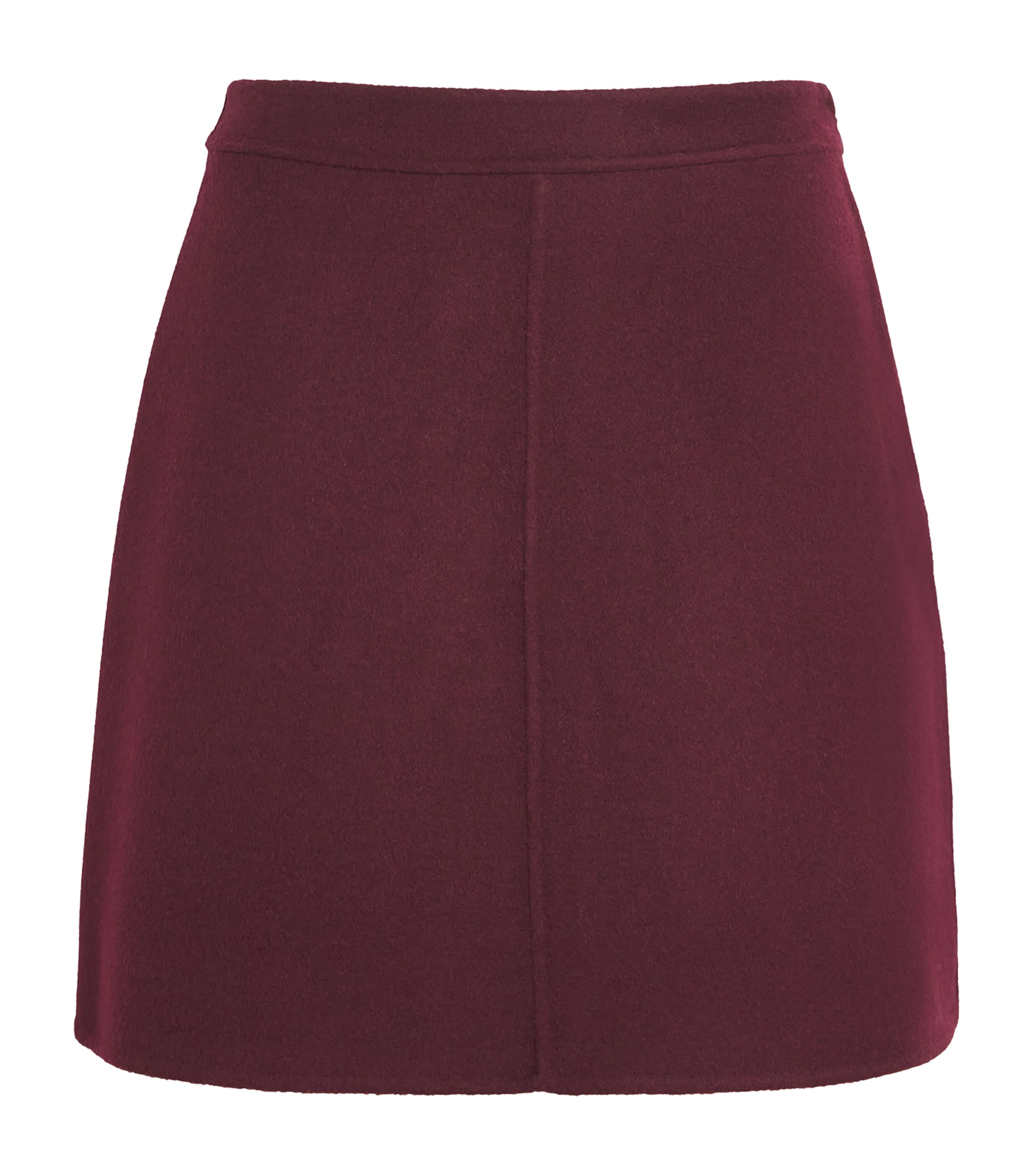 Claudie Pierlot Red Wool Mini Skirt