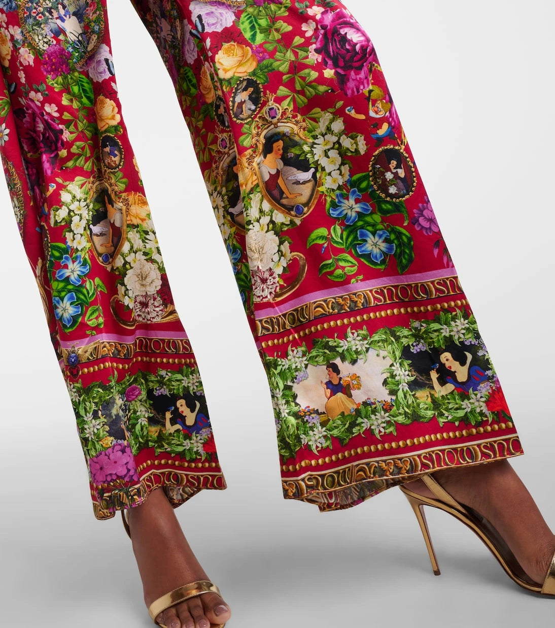 Camilla - Printed silk jumpsuit