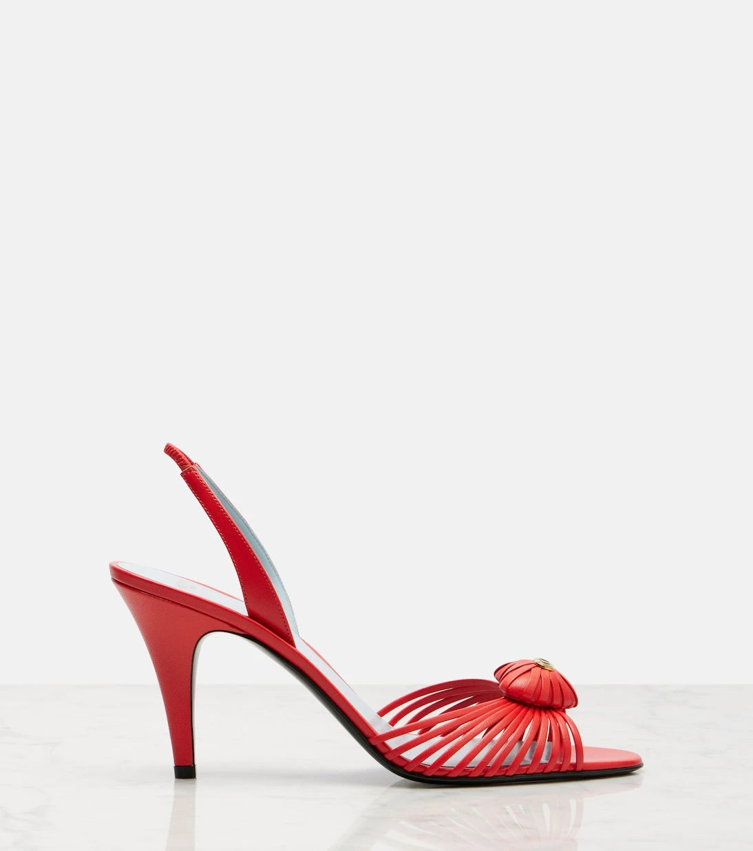 Valentino Garavani - Royal 90 leather slingback sandals
