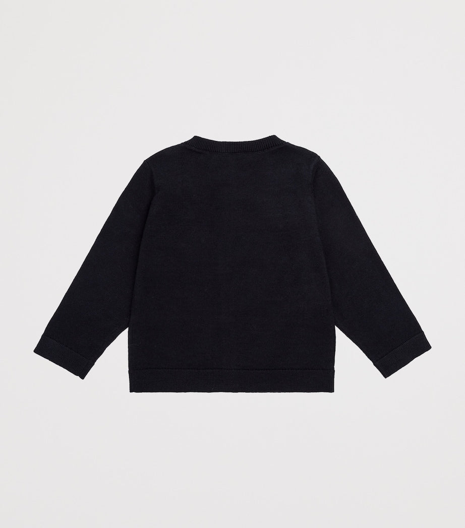 Cotton Logo Cardigan (3-12 Months)