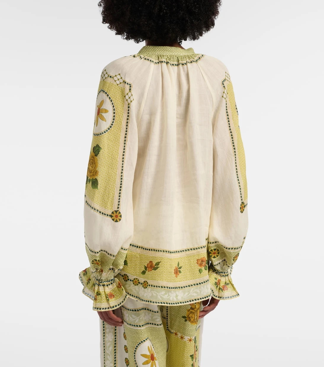 Alémais - Dixie printed ramie blouse
