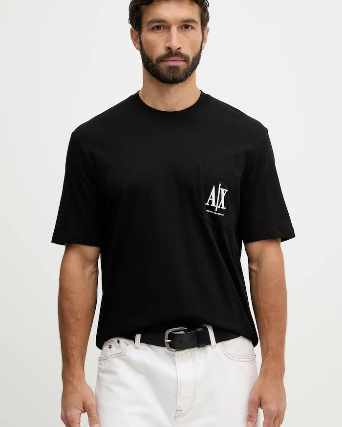 Armani Exchange erkek pamuklu tişört