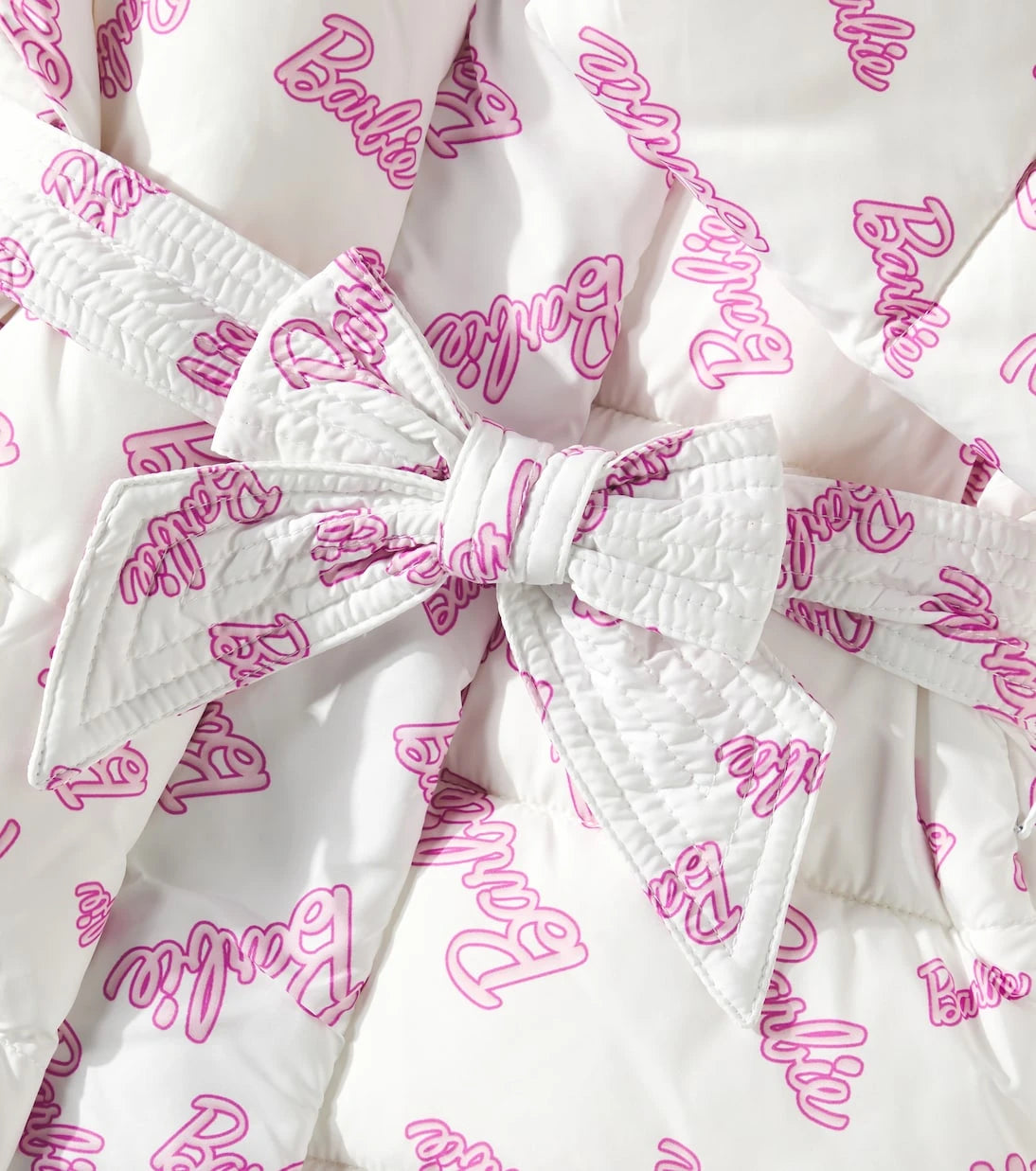 Monnalisa - x Barbie® printed puffer jacket
