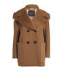 Max Mara Beige Cashmere Pea Coat