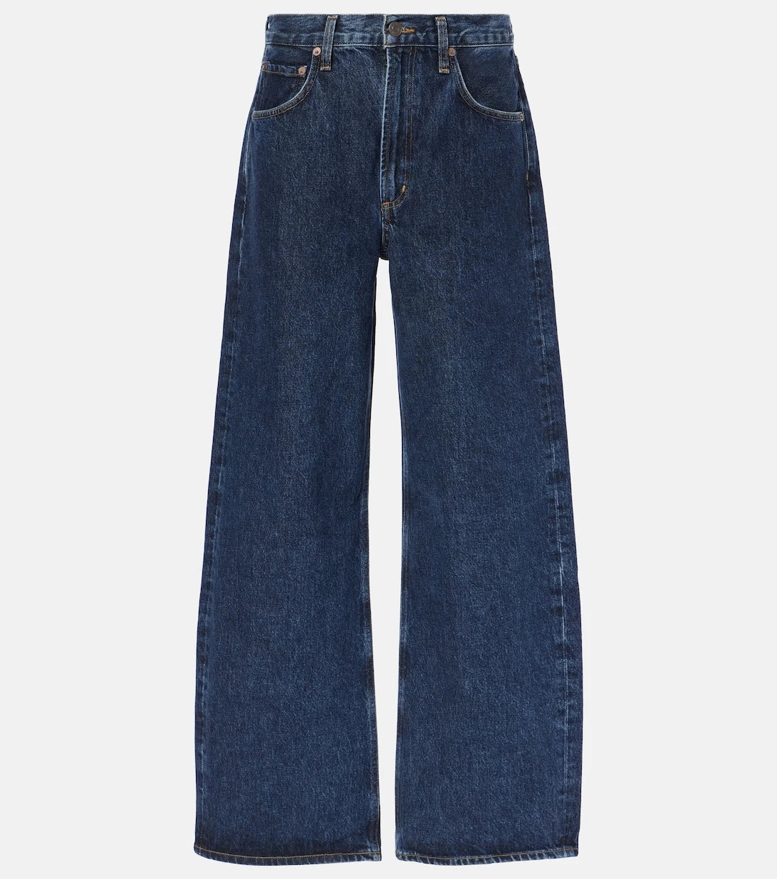 Agolde - Low Curve mid-rise barrel-leg jeans