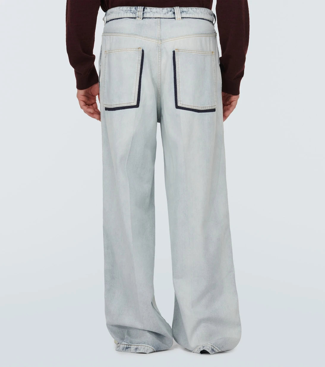 Maison Margiela - High-rise wide-leg jeans