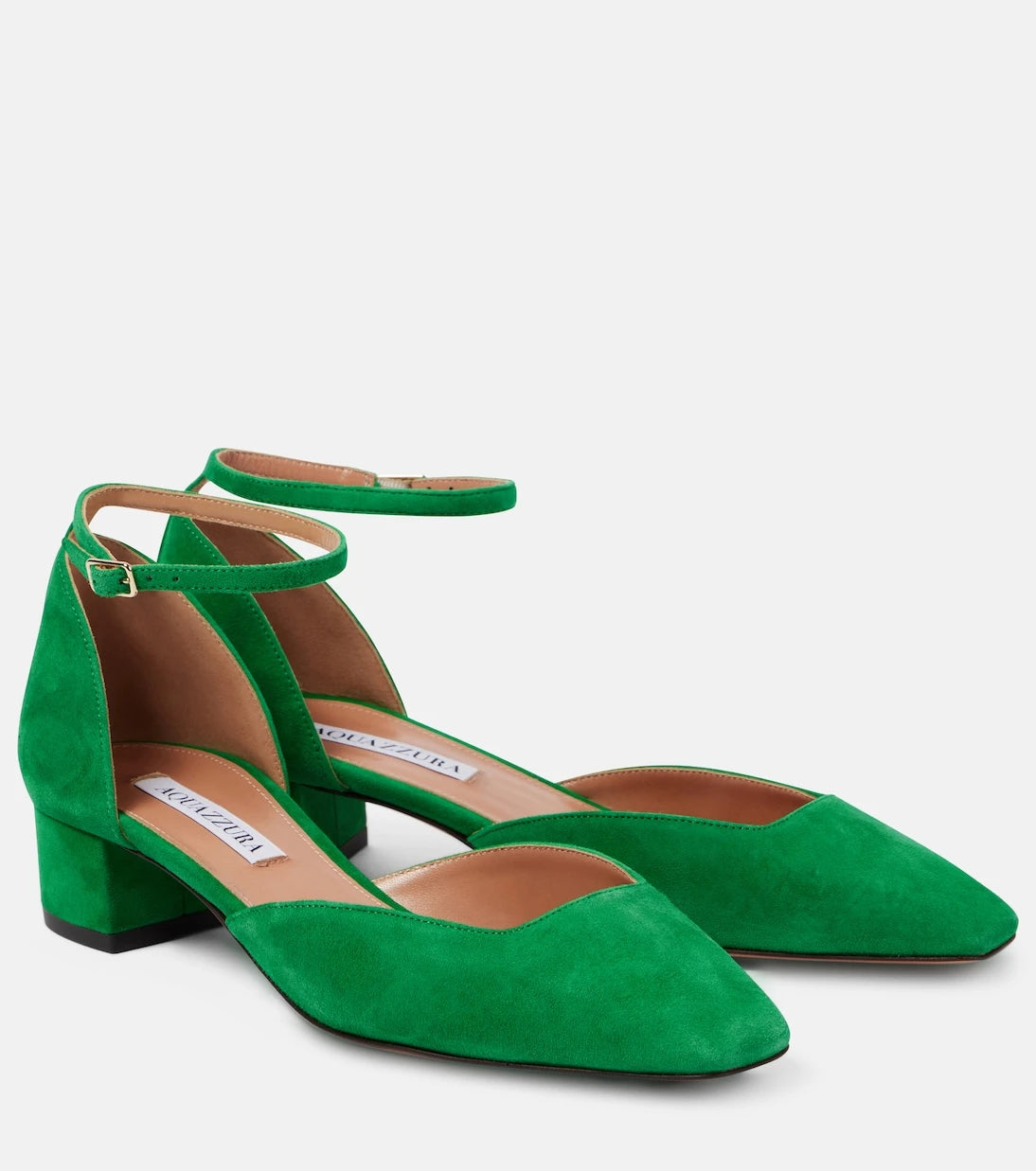 Aquazzura - Asha 35 suede pumps