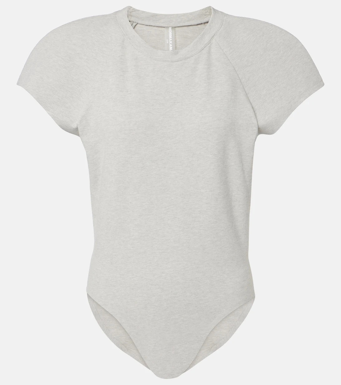 Norma Kamali - Bomber cotton-blend bodysuit