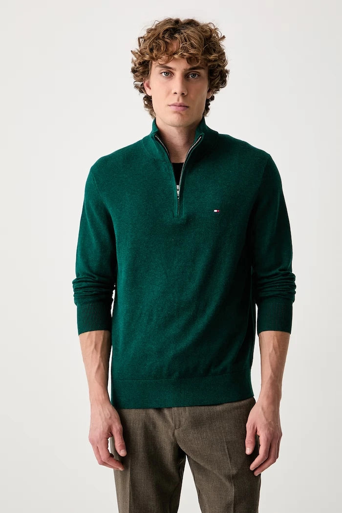Tommy Hilfiger erkek kaşmir karışımlı kazak