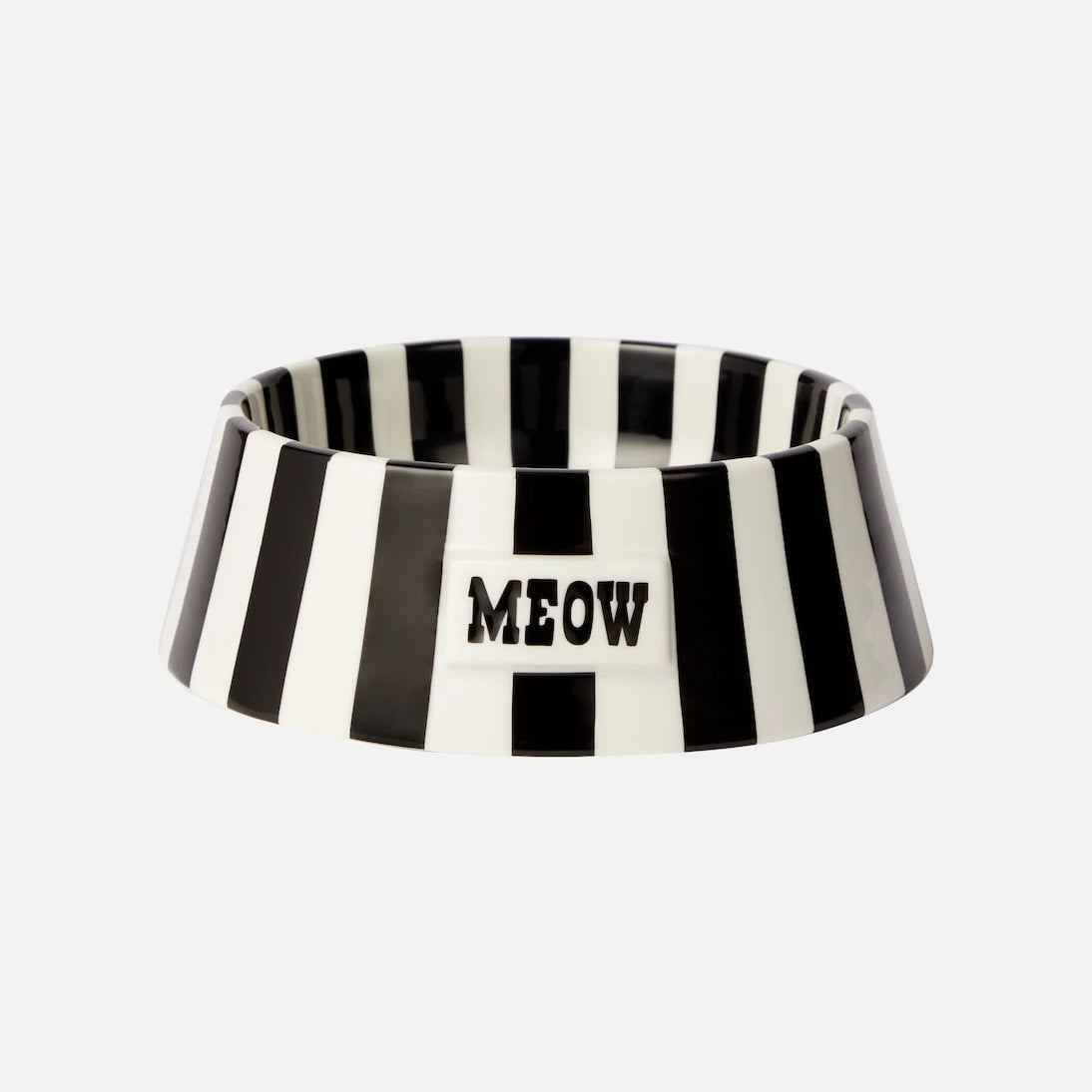 Jonathan Adler - Vice Meow striped cat bowl