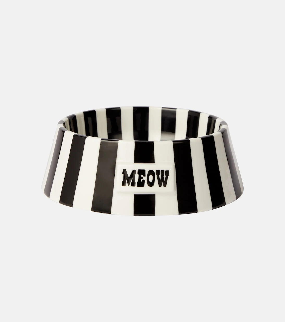 Jonathan Adler - Vice Meow striped cat bowl