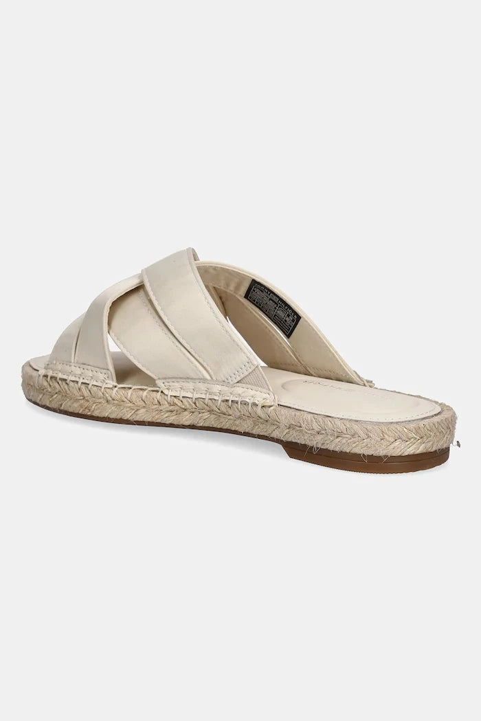 Tommy Hilfiger SATIN ESPADRILLE MULE Terlik