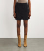 Claudie Pierlot Black Wool-Blend Mini skirt