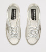 White Leather Super-Star Sneakers