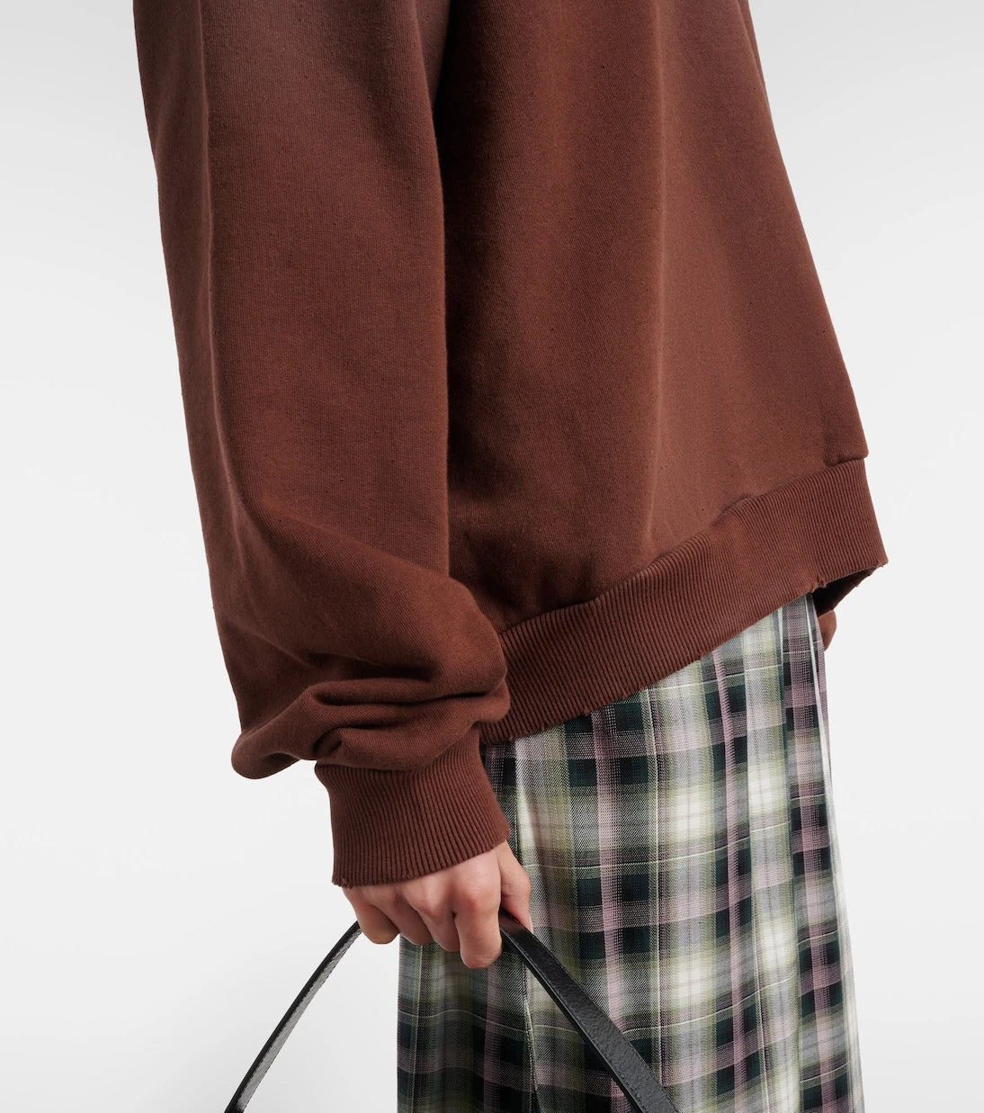 Acne Studios - Logo cotton-blend fleece hoodie