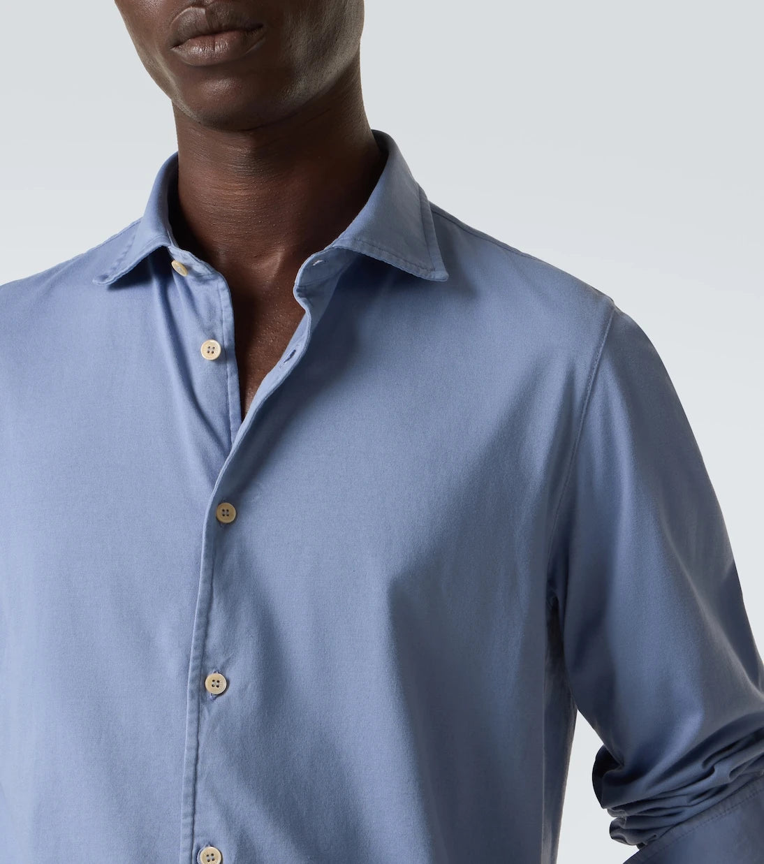 Fedeli - Jason cotton jersey shirt