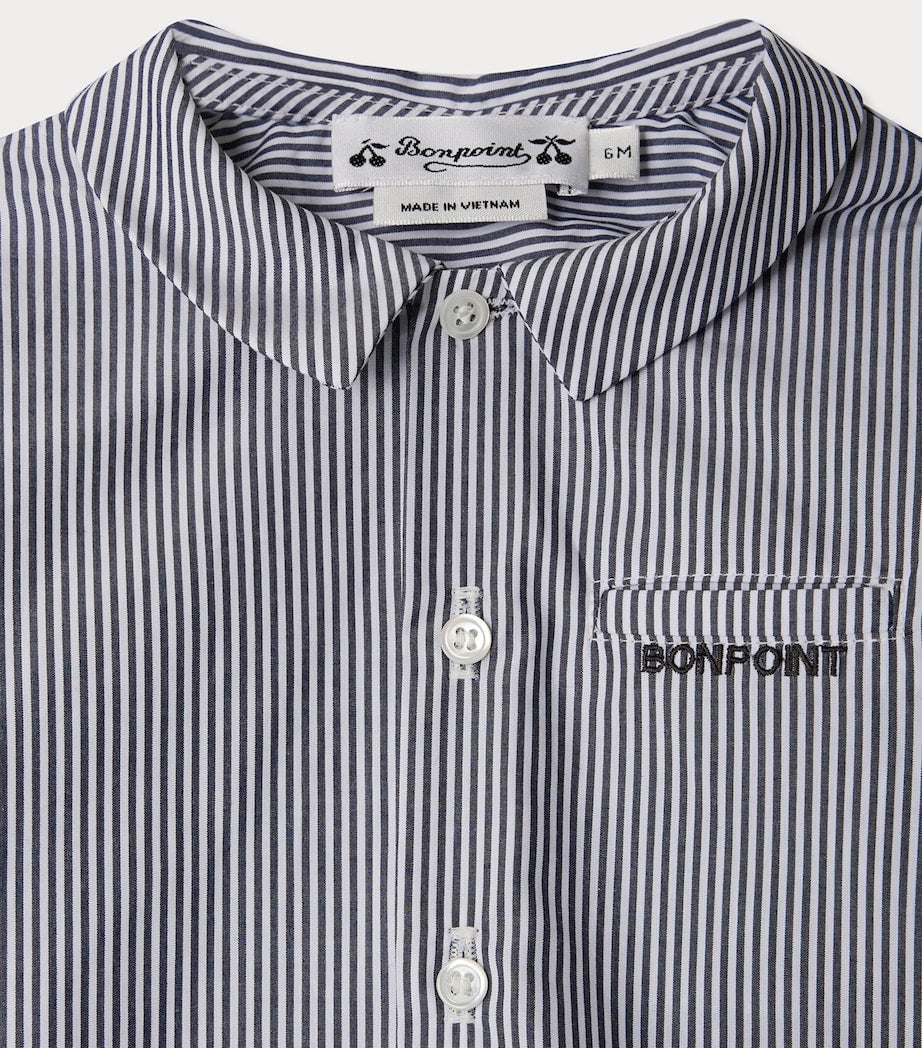 Cotton Boubou Stripe Shirt (6-36 Months)