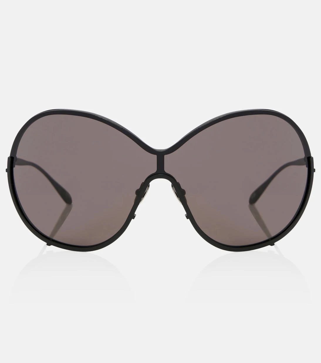 Alaïa - Lettering Logo oversized sunglasses