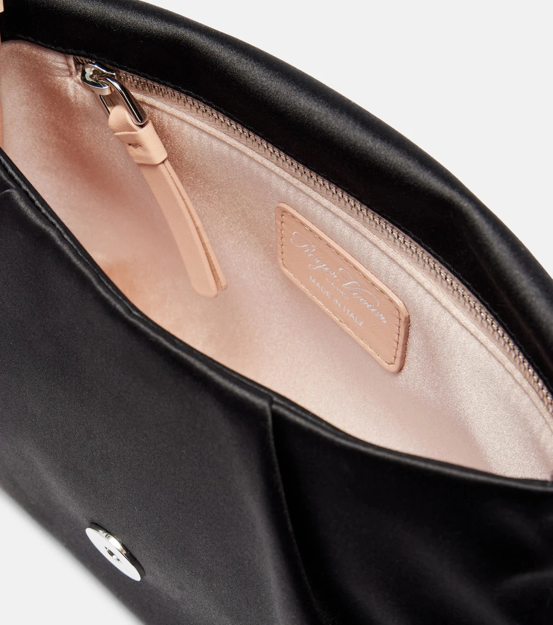 Roger Vivier - Efflorescence Mini satin clutch