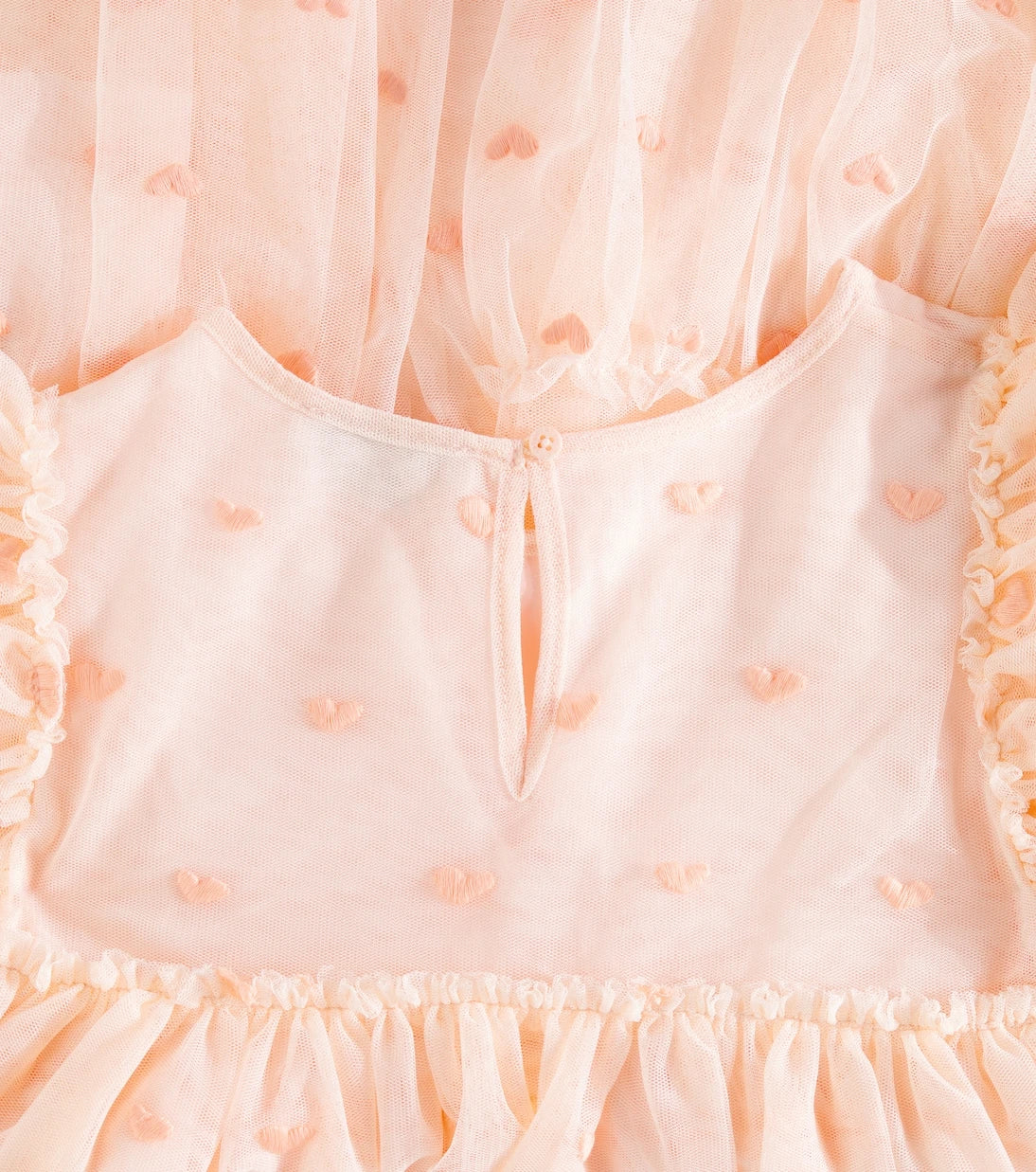 Stella McCartney Kids - Embroidered tulle dress