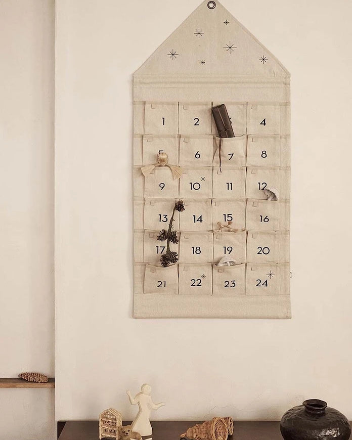 ferm LIVING Star Christmas Calendar Çocuklar için Advent Takvimi