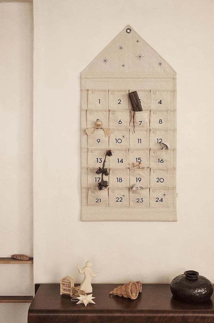 ferm LIVING Star Christmas Calendar Çocuklar için Advent Takvimi