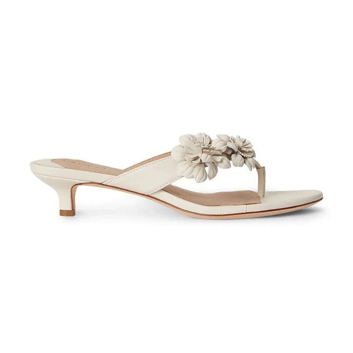 Lauren Ralph Lauren джапанки дамски кожени Frncsa Flwr