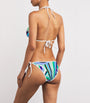 PUCCI Multi Printed Halterneck Bikini Top
