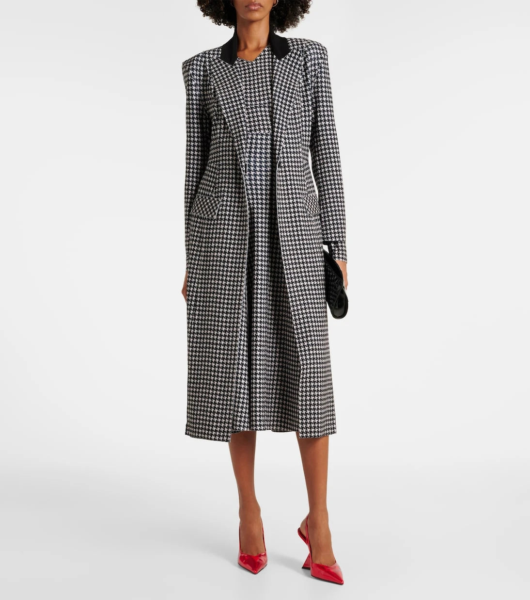 Norma Kamali - Houndstooth coat