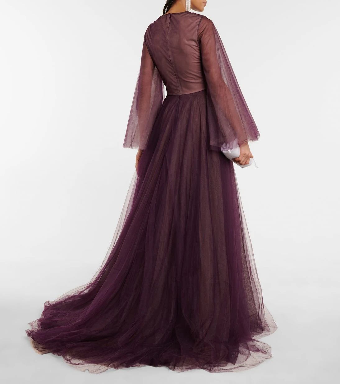 Costarellos - Jolie layered tulle gown