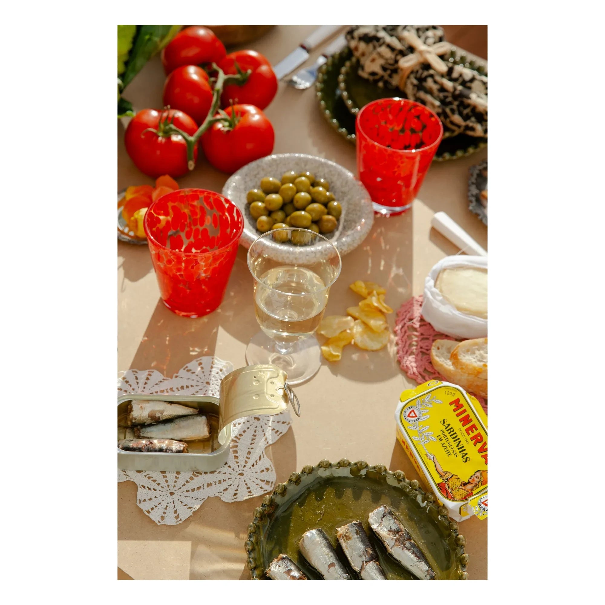 Olsson & Jensen - Eden dessert plates - Set of 6 | Green