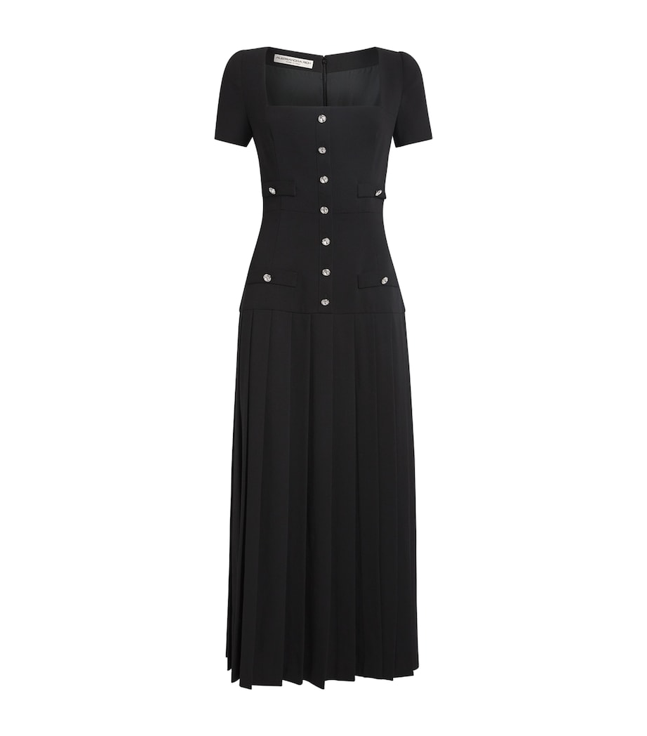 Virgin Wool Midi Dress