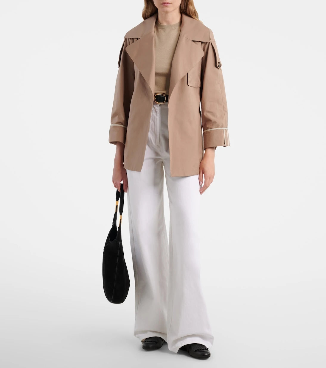 Max Mara - High-rise wide-leg jeans