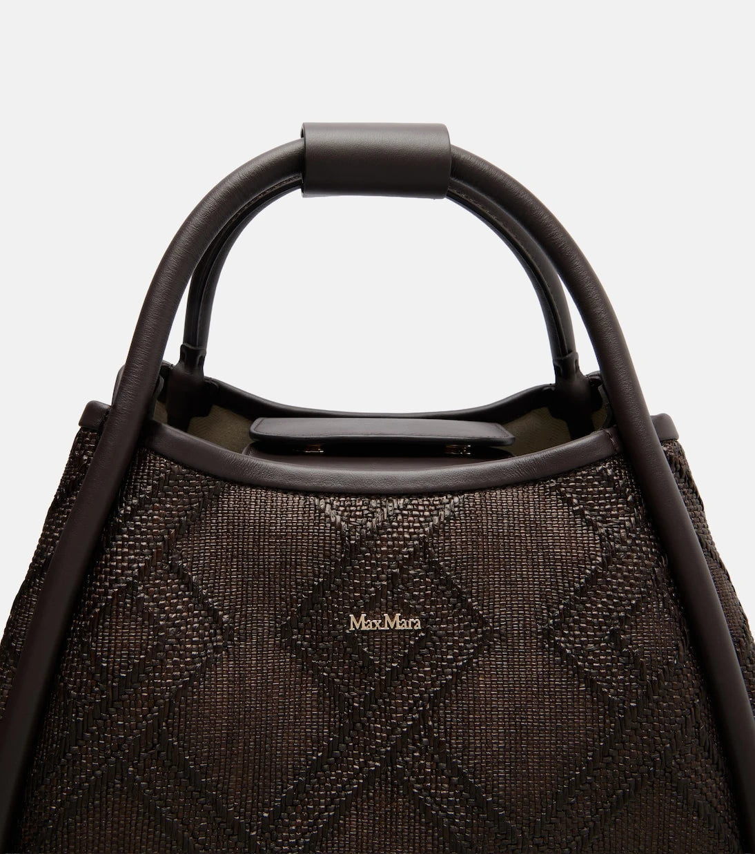 Max Mara - Leather tote bag