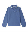 Cotton Long-Sleeve Polo Shirt (10-14 Years)