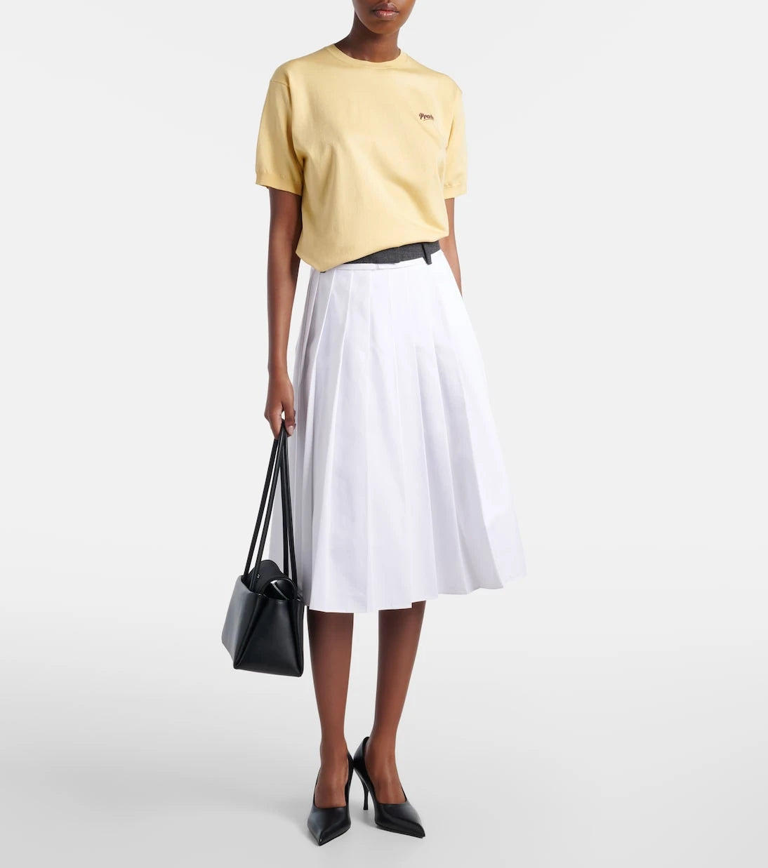 Prada - Logo silk-blend sweater