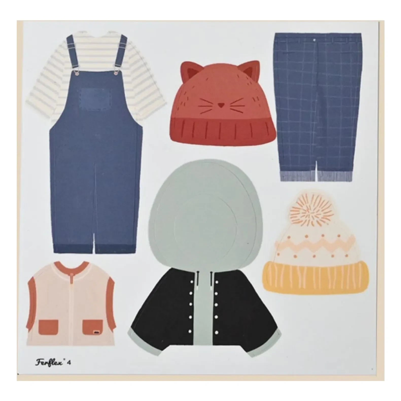 Ferflex - Magnetic game Silhouettes to dress