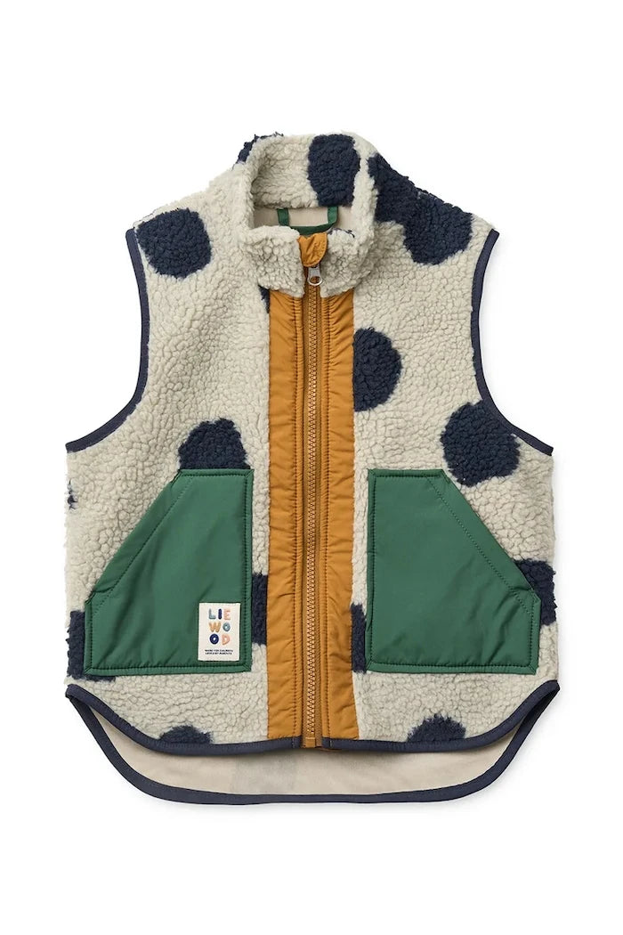 Liewood елек за деца от полар Noam Pile Vest
