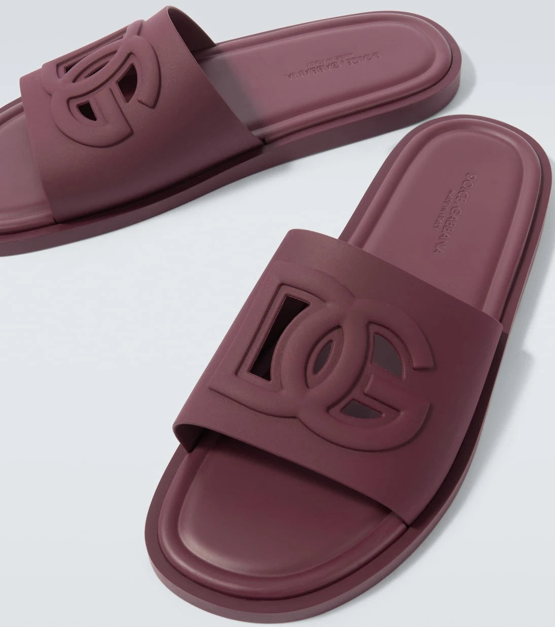Dolce&Gabbana - DG rubber slides