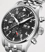 Stainless Steel Pilot's Chronograph Watch 43mm
