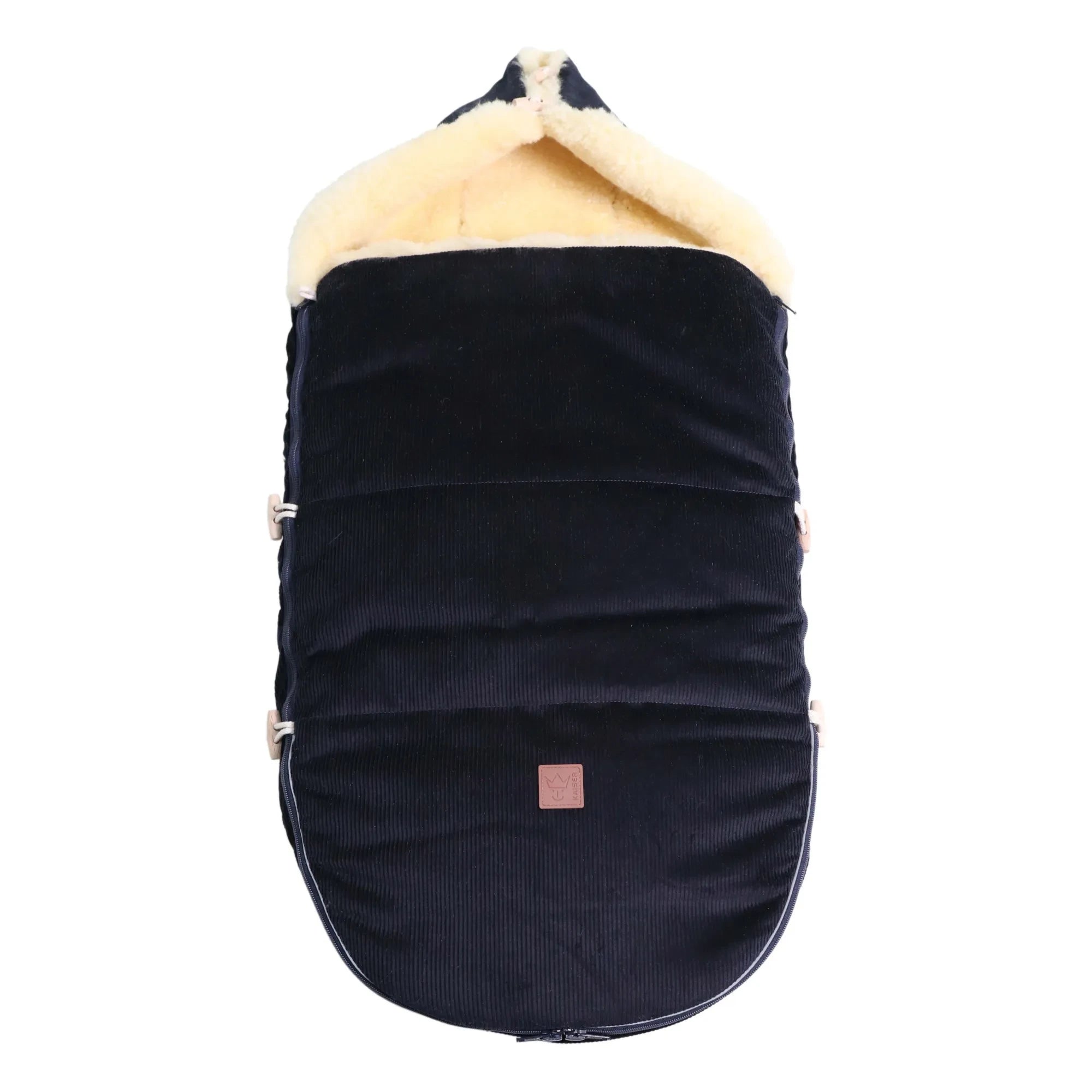 Kaiser - Filius Lambskin Universal Footmuff | Navy blue