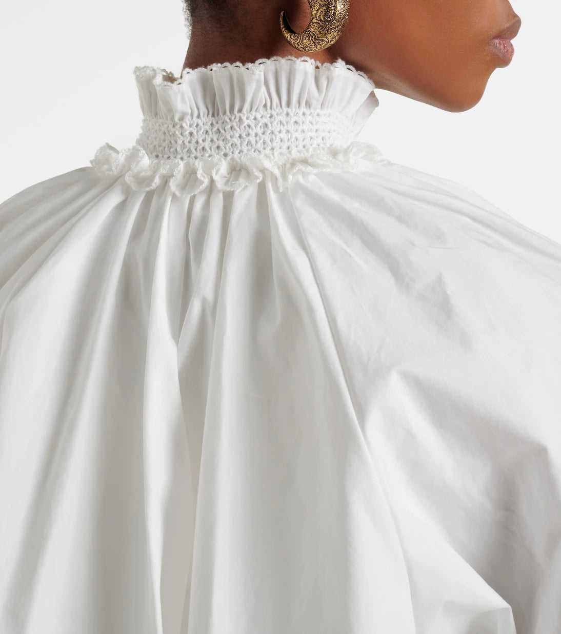 Zimmermann - Alchemy lace-trimmed cotton poplin maxi dress