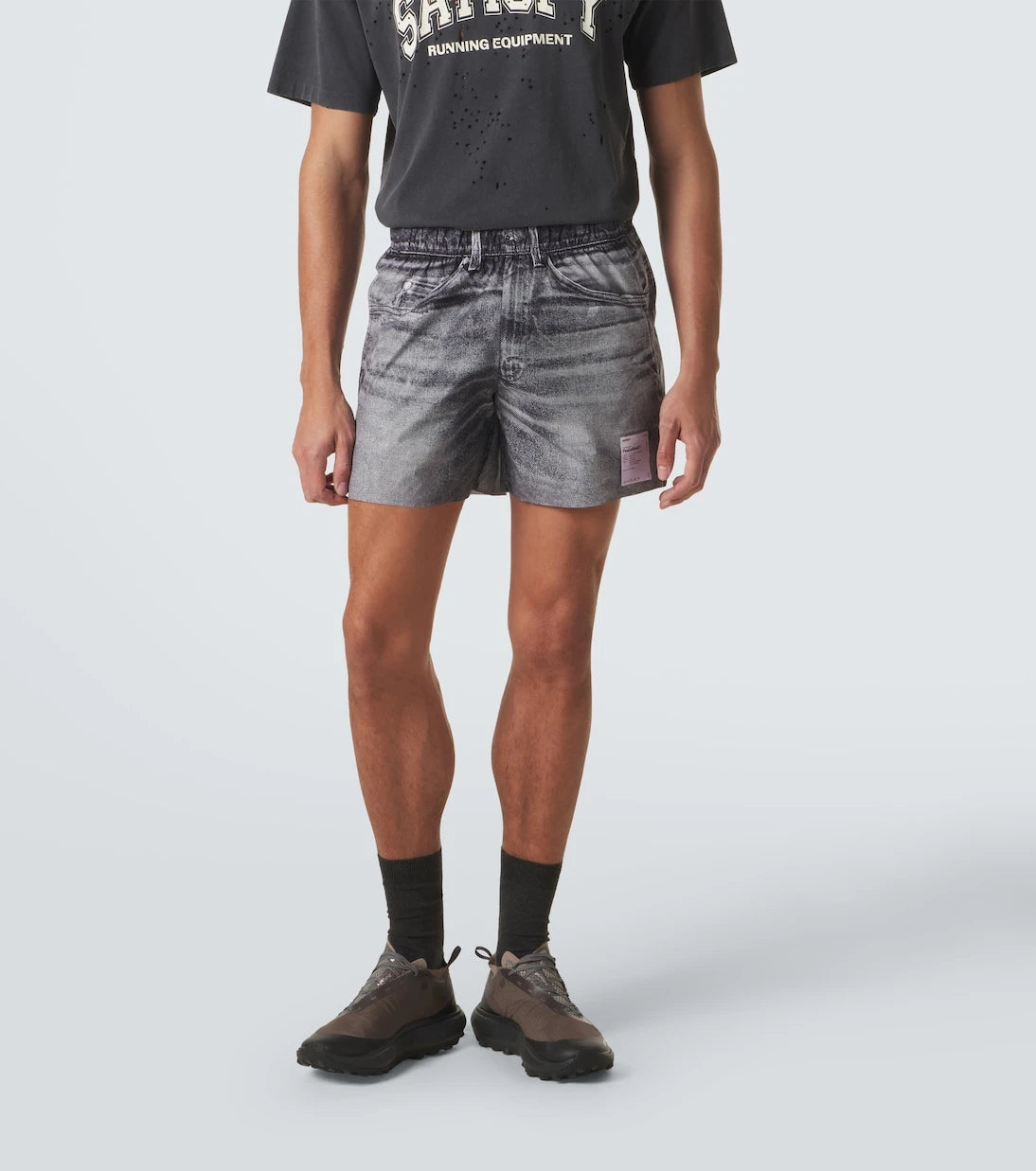 Satisfy - PeaceShell 5" trompe l'œil shorts