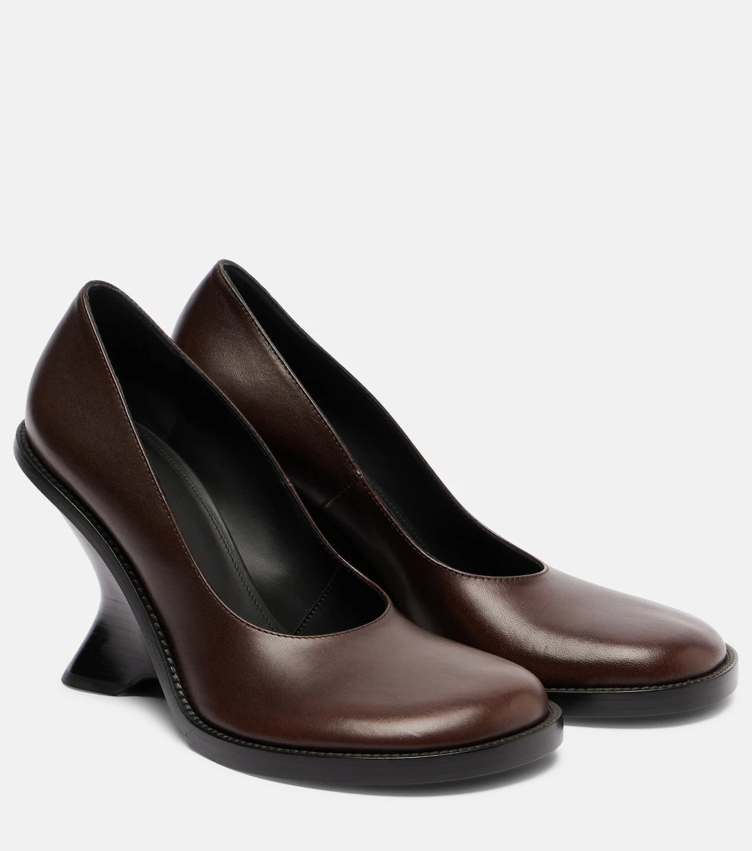 Dries Van Noten - 95 leather wedges